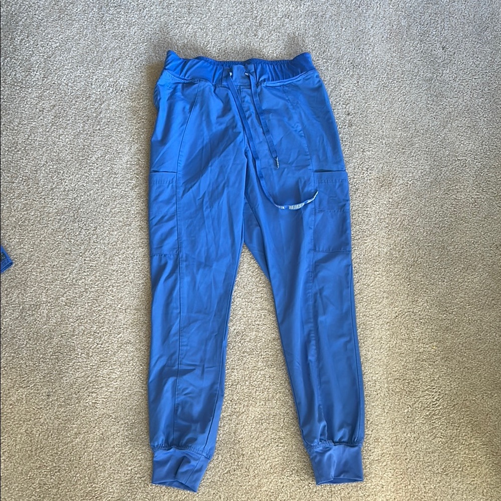 Blue Scrub Set - Picture 2 of 3